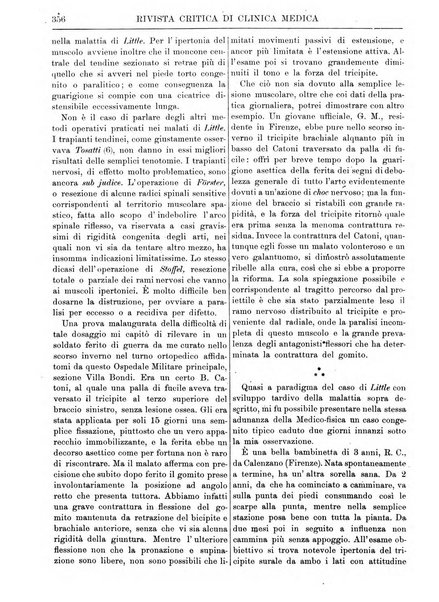 Rivista critica di clinica medica