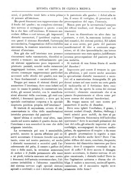 Rivista critica di clinica medica