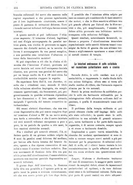 Rivista critica di clinica medica