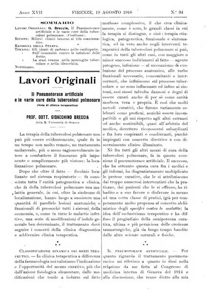 Rivista critica di clinica medica