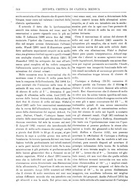 Rivista critica di clinica medica