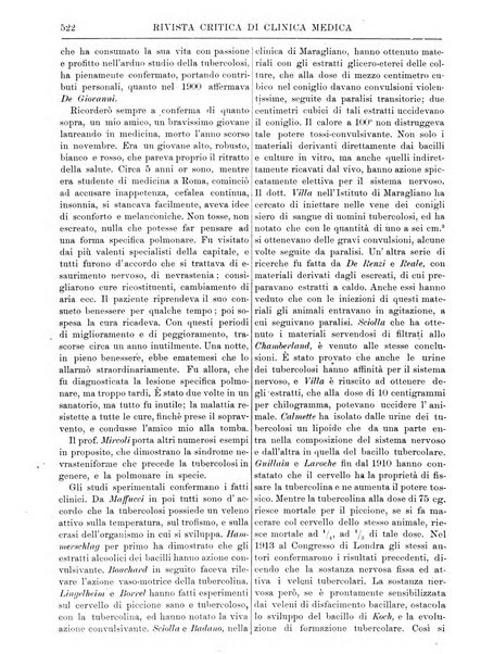 Rivista critica di clinica medica