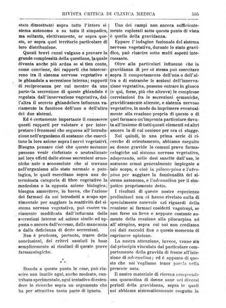 Rivista critica di clinica medica