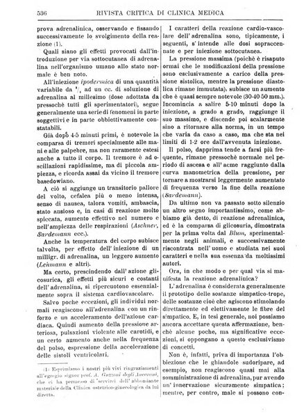 Rivista critica di clinica medica