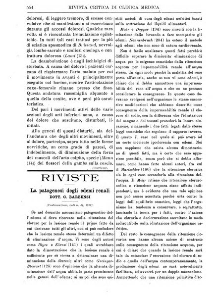 Rivista critica di clinica medica