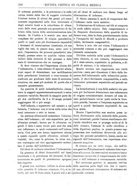 Rivista critica di clinica medica