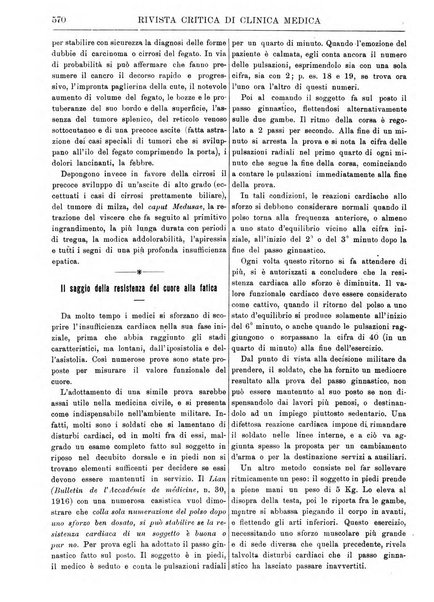 Rivista critica di clinica medica