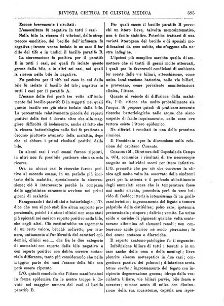 Rivista critica di clinica medica