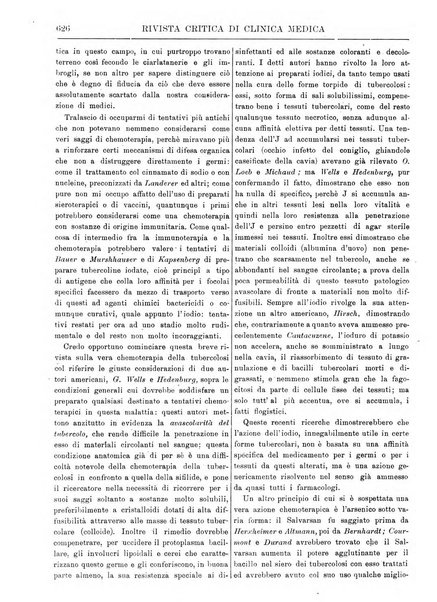 Rivista critica di clinica medica