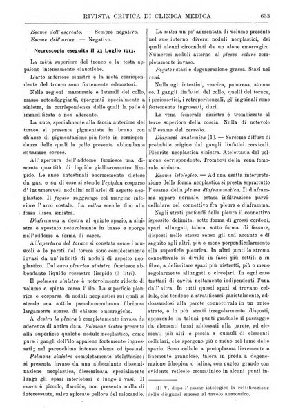 Rivista critica di clinica medica