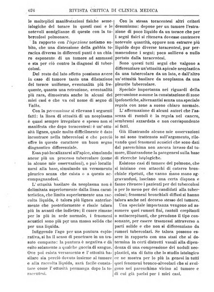 Rivista critica di clinica medica