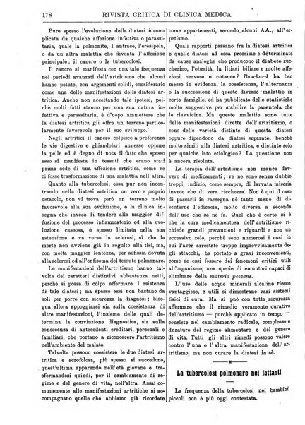 Rivista critica di clinica medica