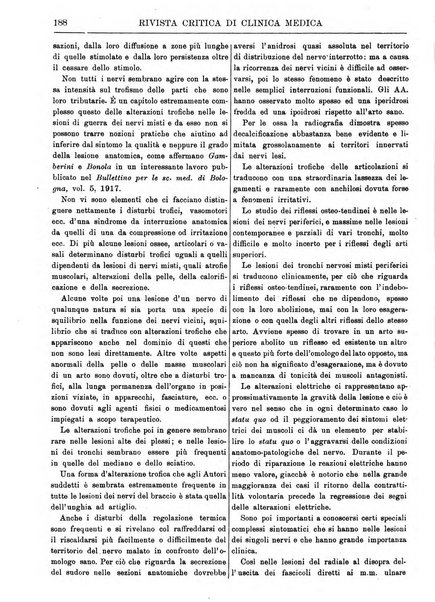 Rivista critica di clinica medica