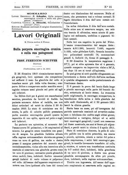 Rivista critica di clinica medica