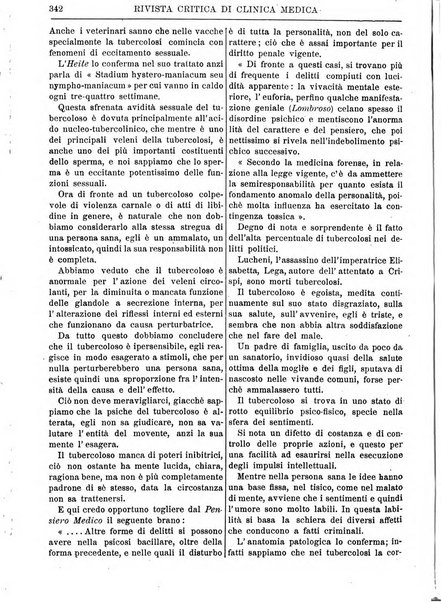 Rivista critica di clinica medica