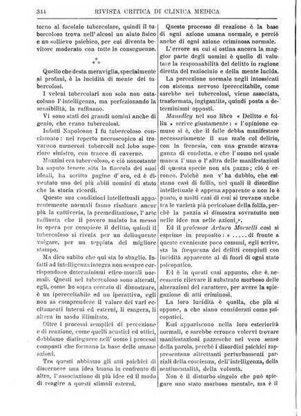 Rivista critica di clinica medica