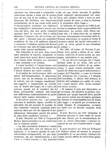 Rivista critica di clinica medica