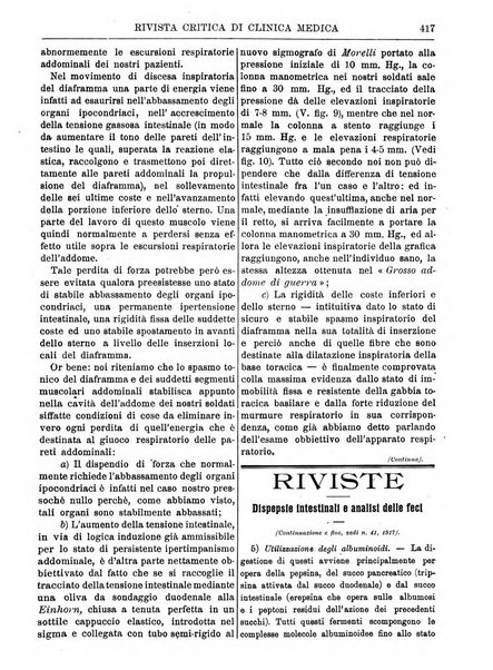 Rivista critica di clinica medica