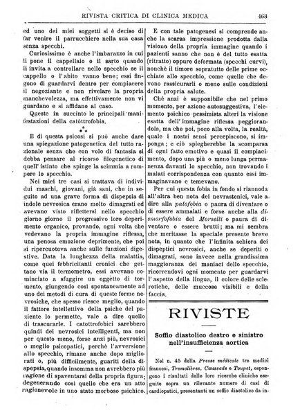 Rivista critica di clinica medica