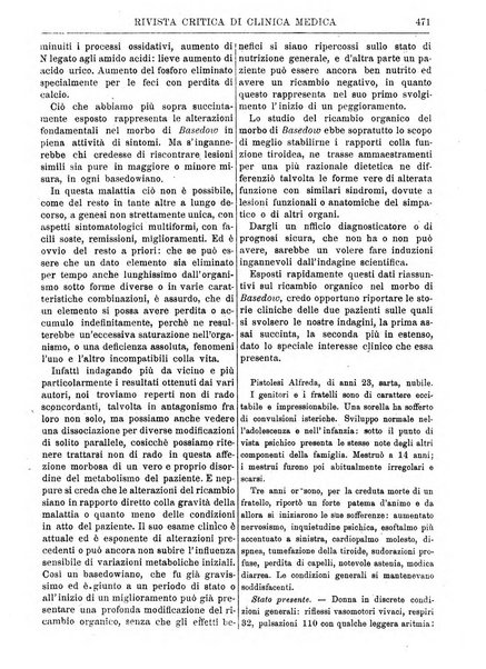 Rivista critica di clinica medica