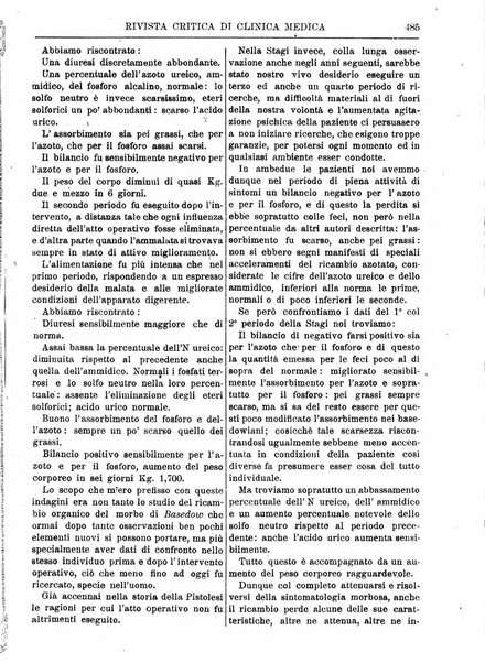 Rivista critica di clinica medica