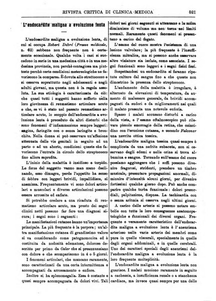 Rivista critica di clinica medica