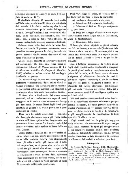 Rivista critica di clinica medica