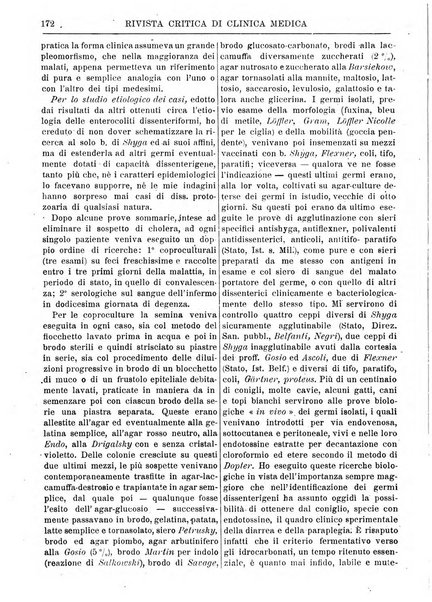 Rivista critica di clinica medica