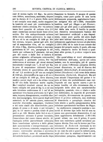 Rivista critica di clinica medica