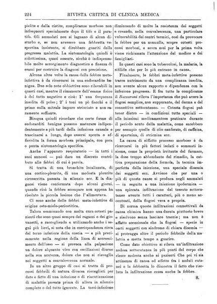 Rivista critica di clinica medica