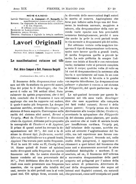 Rivista critica di clinica medica