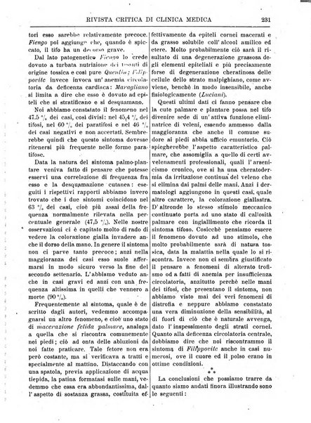 Rivista critica di clinica medica