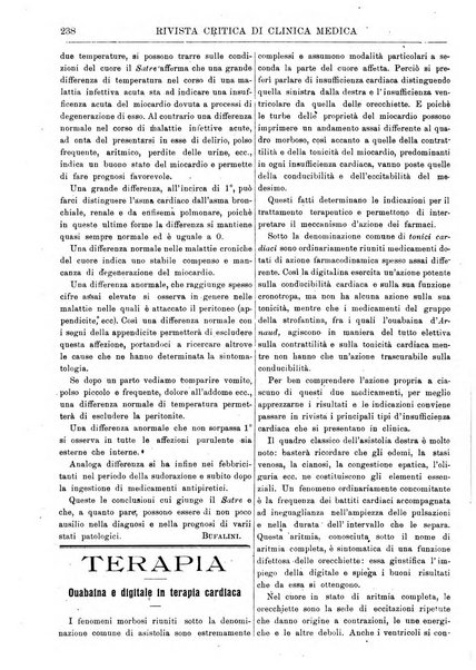 Rivista critica di clinica medica