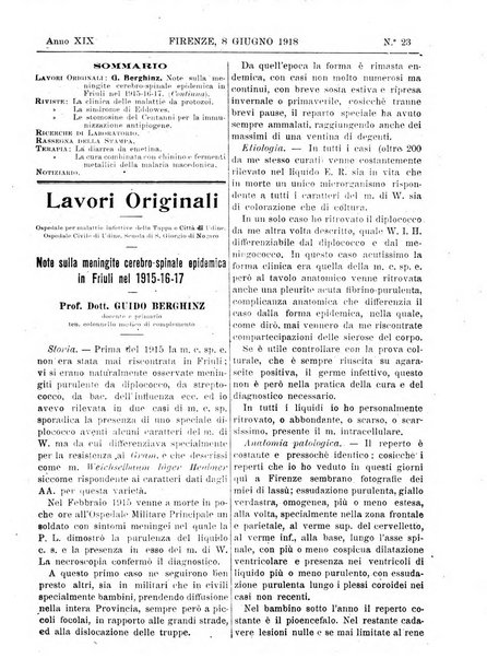 Rivista critica di clinica medica