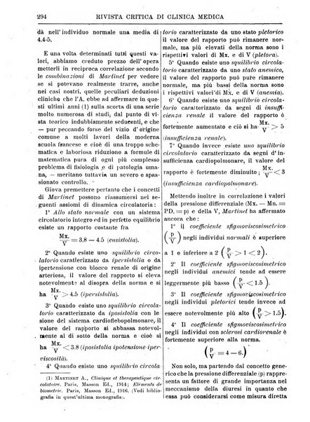 Rivista critica di clinica medica