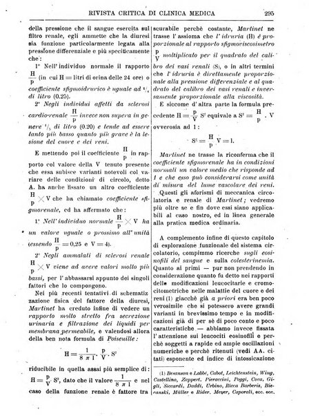 Rivista critica di clinica medica