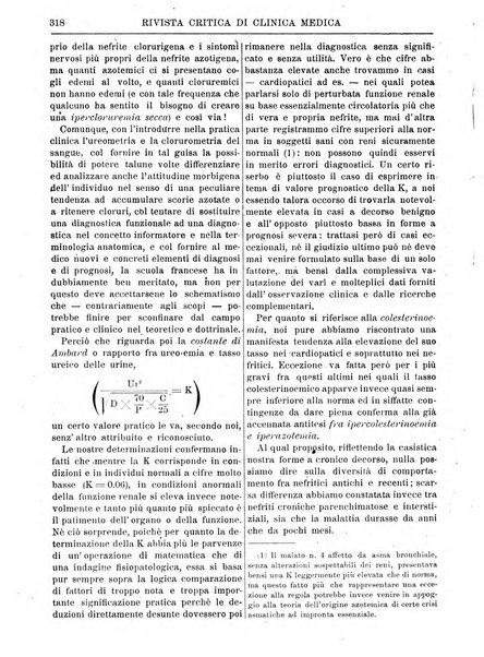 Rivista critica di clinica medica