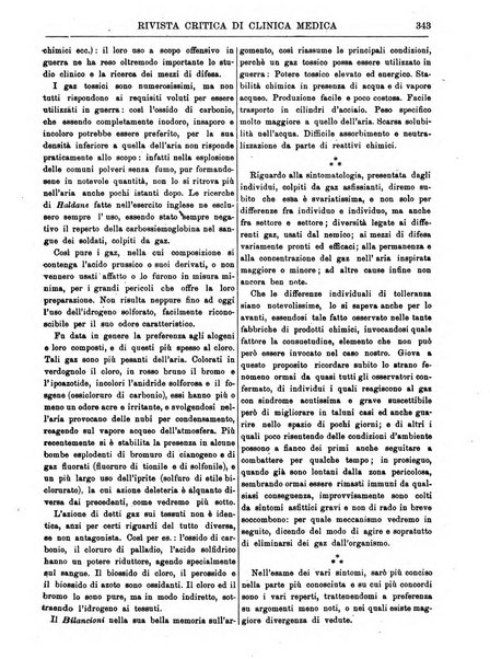 Rivista critica di clinica medica