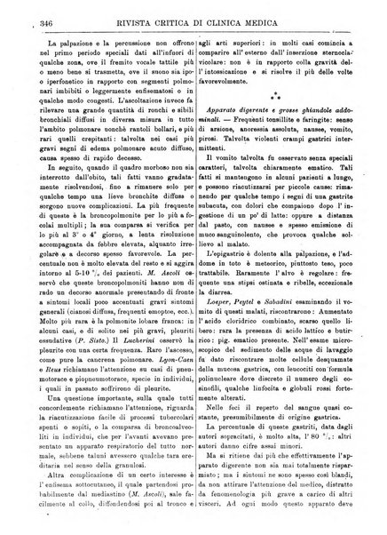 Rivista critica di clinica medica