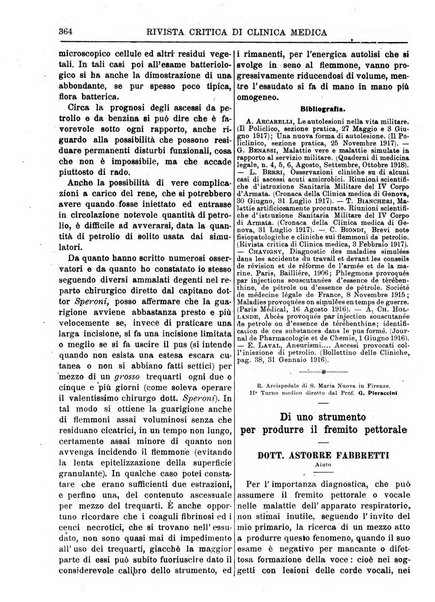 Rivista critica di clinica medica