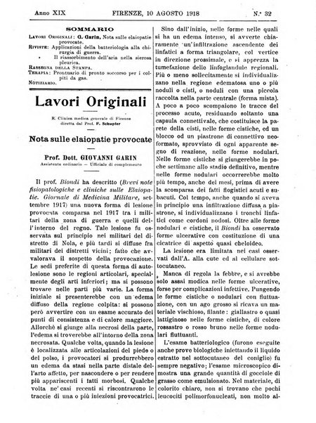 Rivista critica di clinica medica