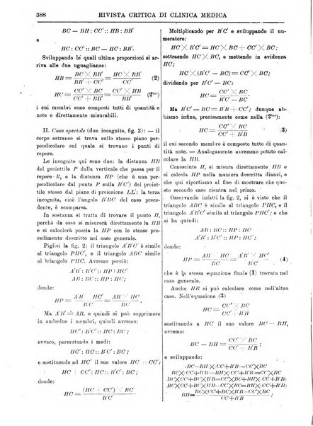 Rivista critica di clinica medica