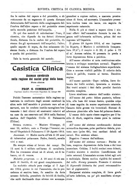 Rivista critica di clinica medica