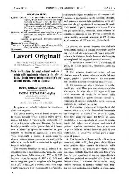 Rivista critica di clinica medica