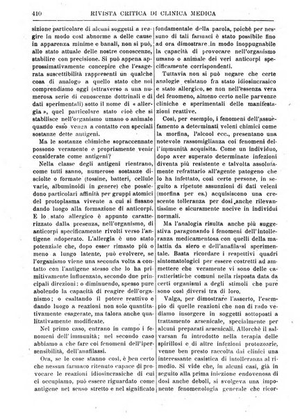 Rivista critica di clinica medica