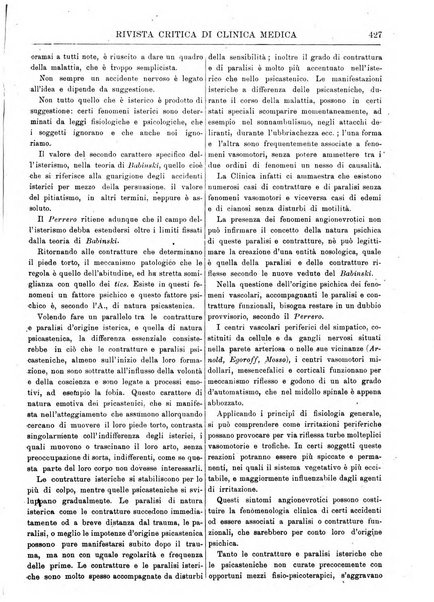 Rivista critica di clinica medica