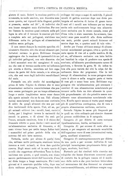 Rivista critica di clinica medica