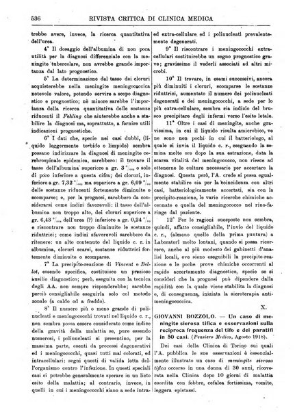 Rivista critica di clinica medica