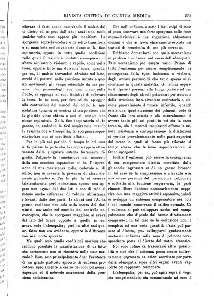 Rivista critica di clinica medica