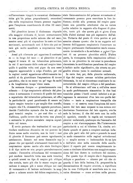 Rivista critica di clinica medica